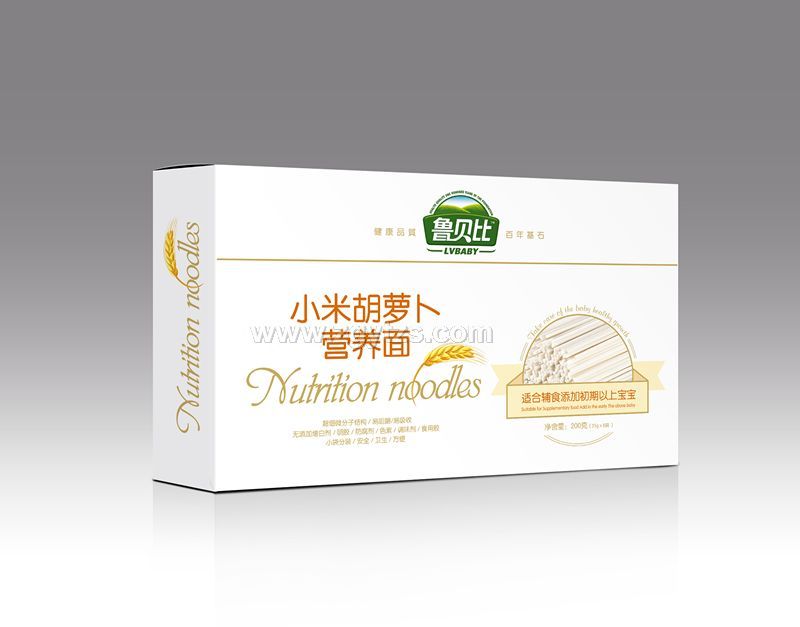 小米胡蘿卜營養面圖片