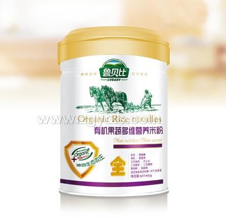 有機果蔬多維營養米粉聽裝圖片